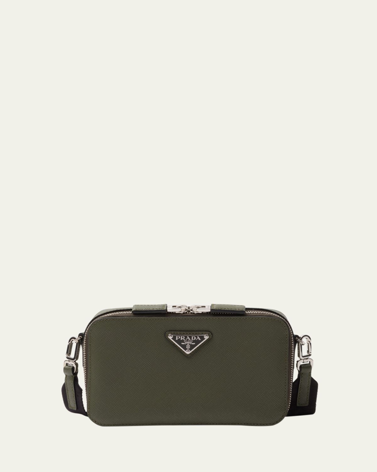 Prada Men's Saffiano Leather Crossbody Bag