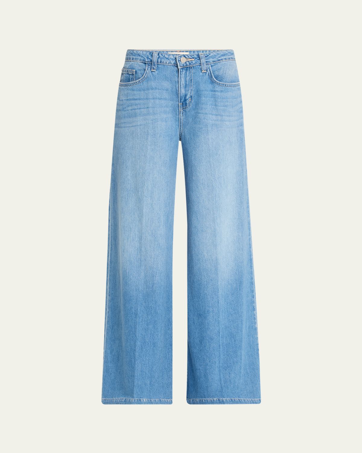 L'Agence Quincy Wide-Leg Jeans