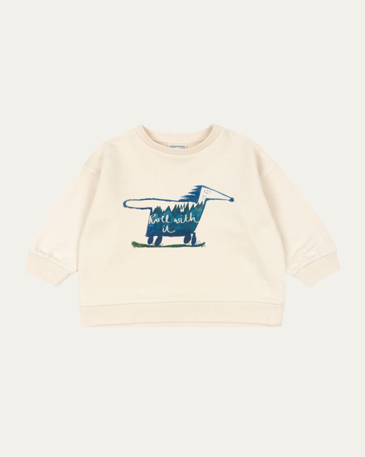 Konges Slojd Rosie H-W x Kid's Roller Sweatshirt, Size 12M-8