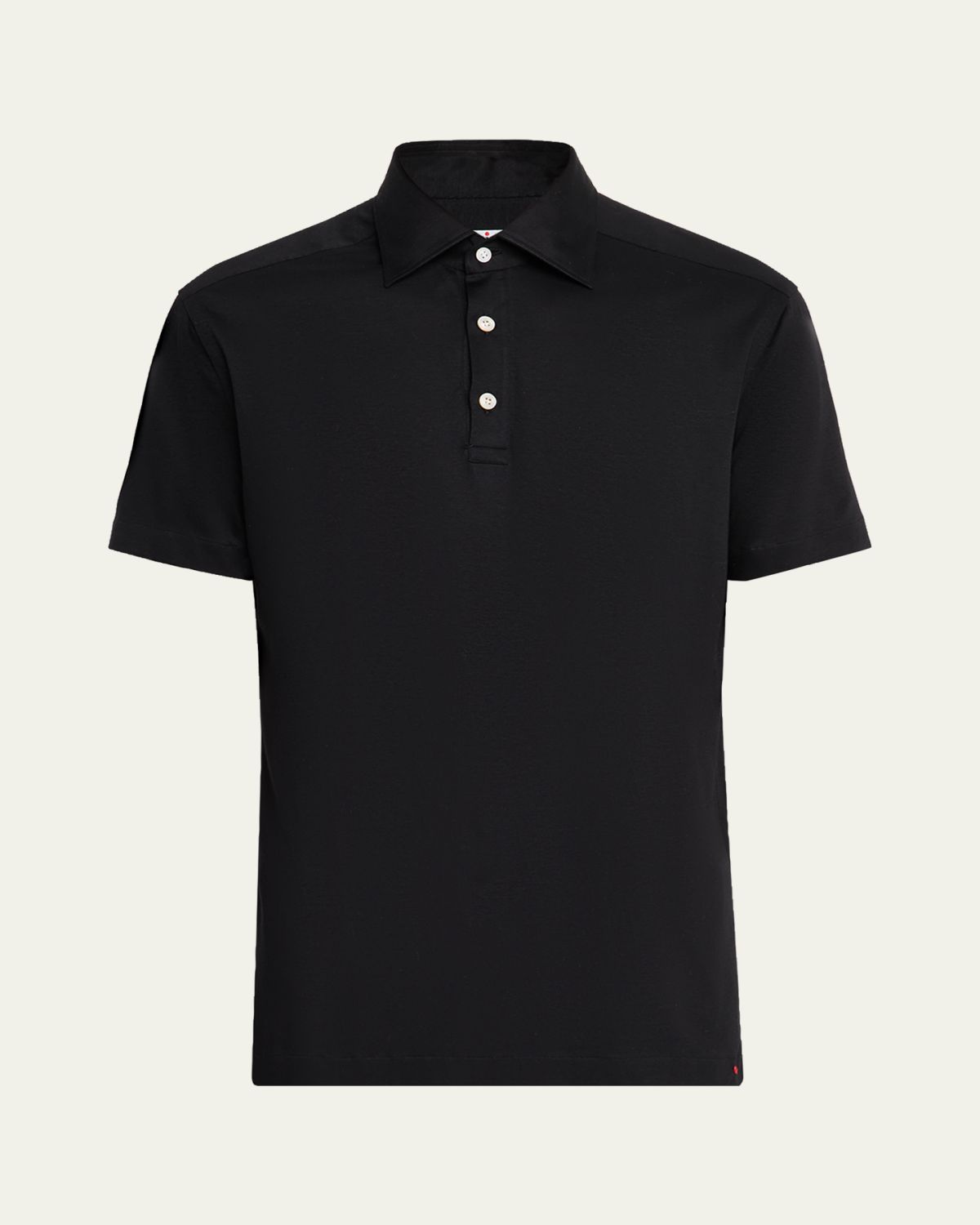 Kiton Men's Cotton Classic-Fit Polo Shirt | Thumbnail 6