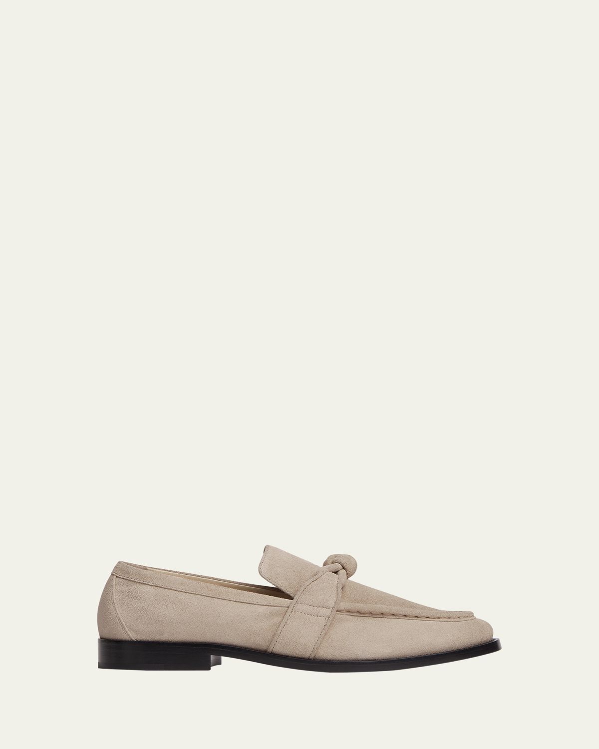 Bottega Veneta Astaire Knot Soft Suede Loafers | Thumbnail 10