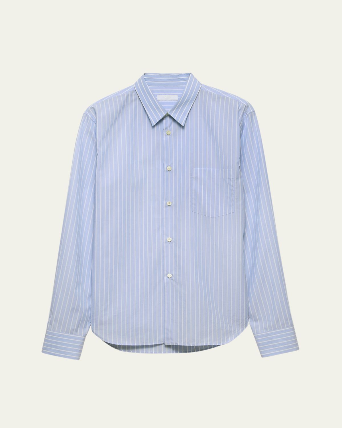 Prada Men's Riga Cotton Stripe Sport Shirt