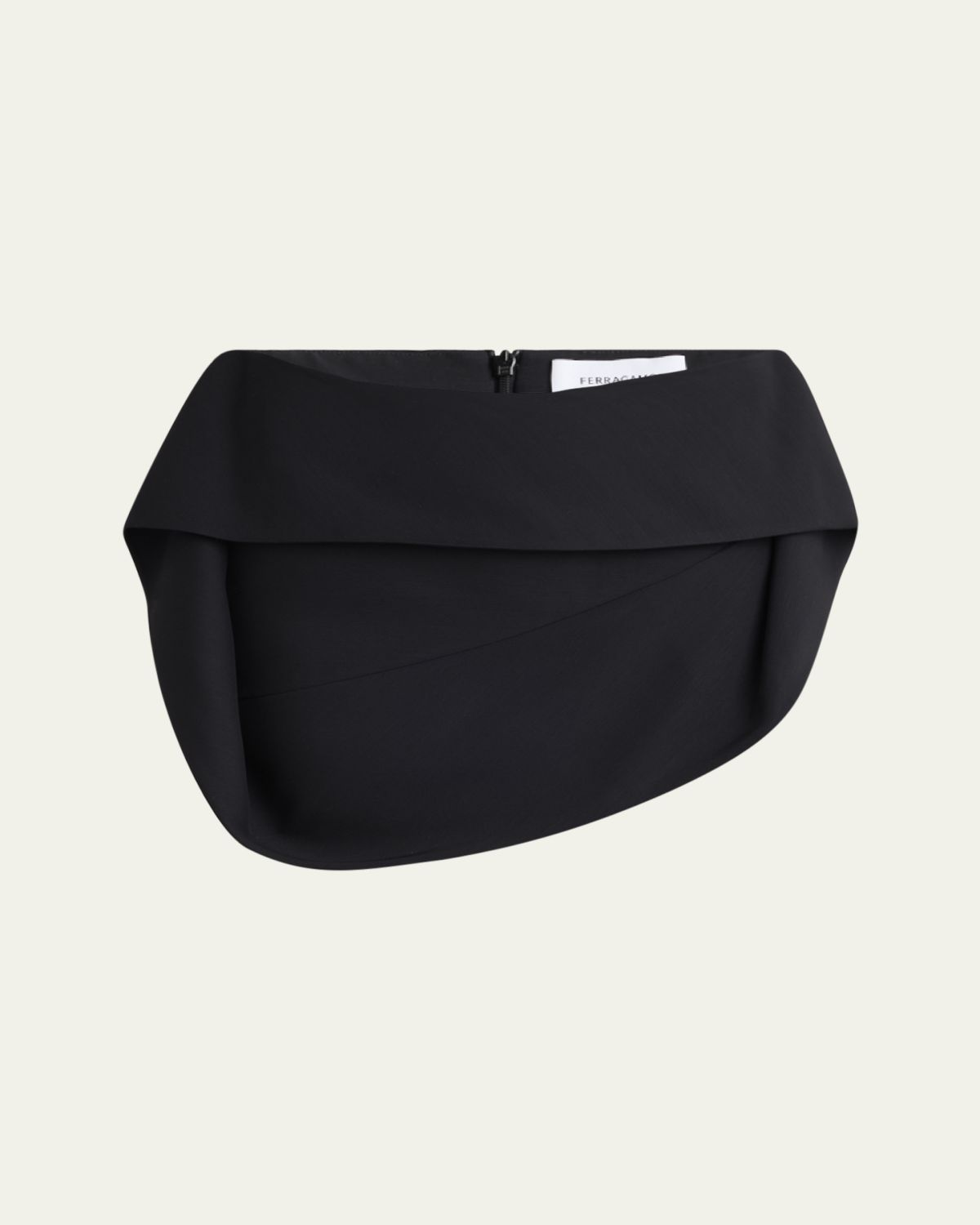 Ferragamo Wool Faille Micro Skirt | Thumbnail 6