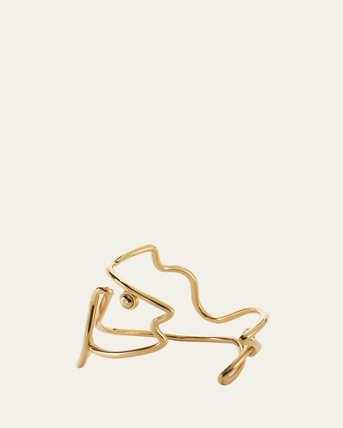 Bottega Veneta Open Fish Bracelet