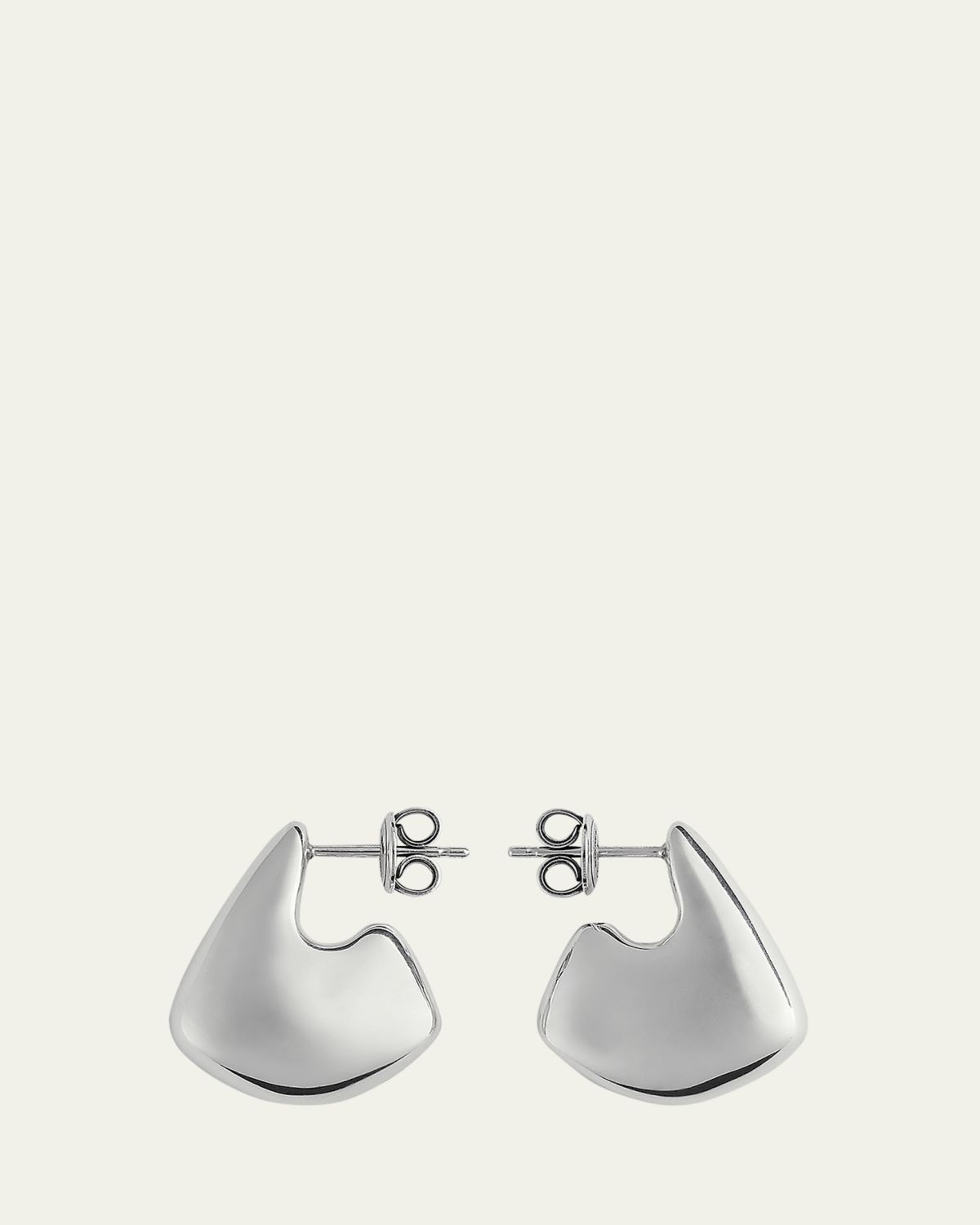 Bottega Veneta Mini Fin Earrings | Thumbnail 3 Bottega Veneta Mini Fin Earrings | Thumbnail 3