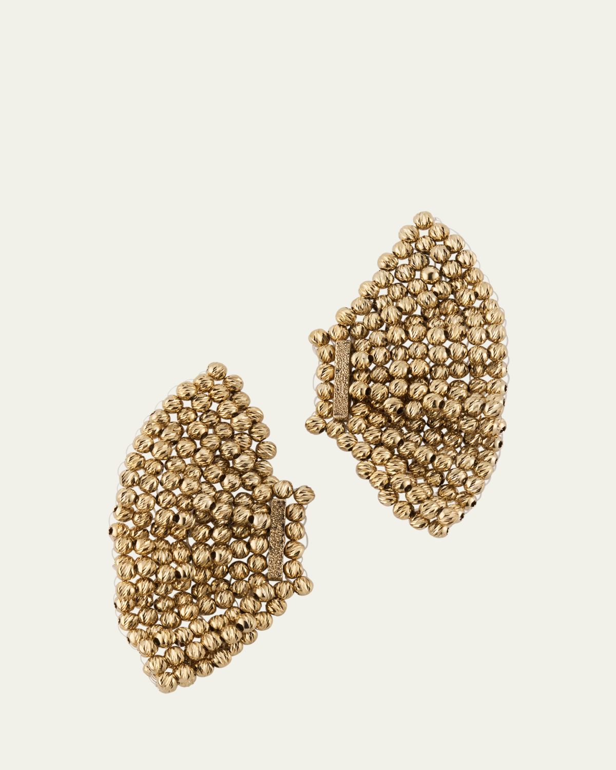 Brunello Cucinelli Monili Fan Earrings