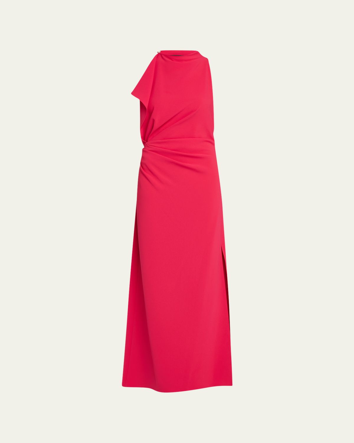 Proenza Schouler Devyn Draped Matte Double Crepe Dress