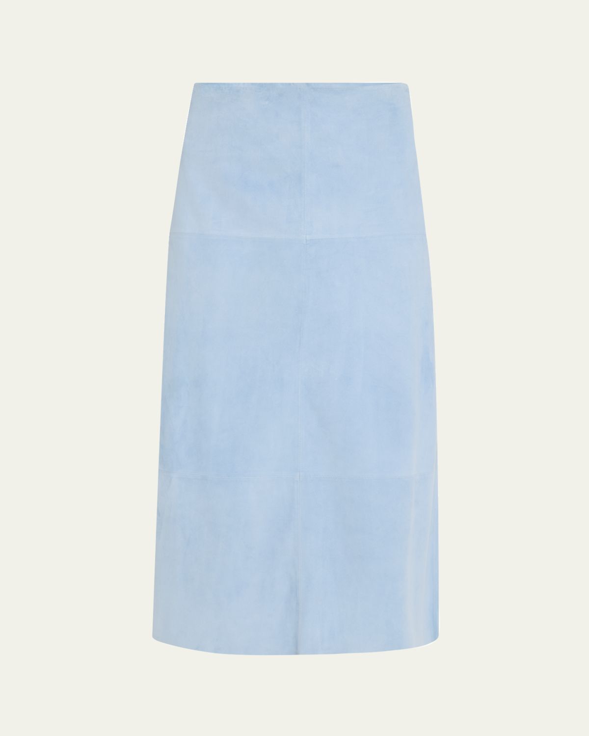 Proenza Schouler Nadia Pencil Suede Midi Skirt