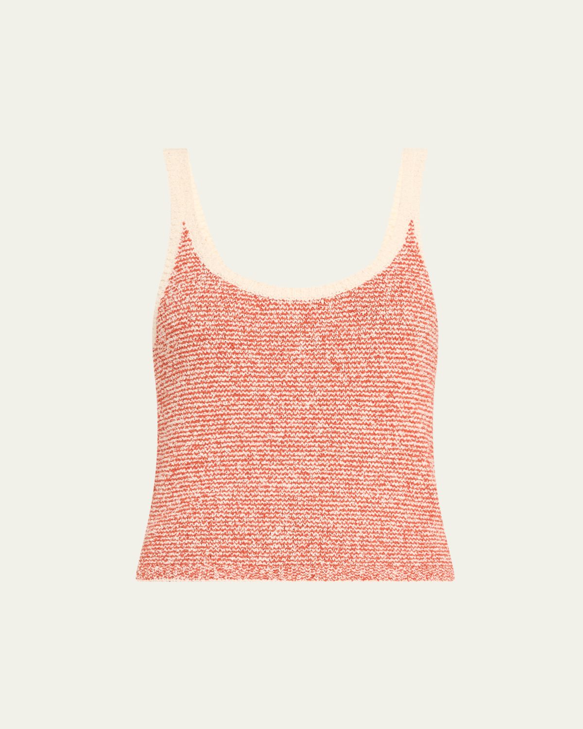 Vince Stripe Scoop-Neck Tank Top