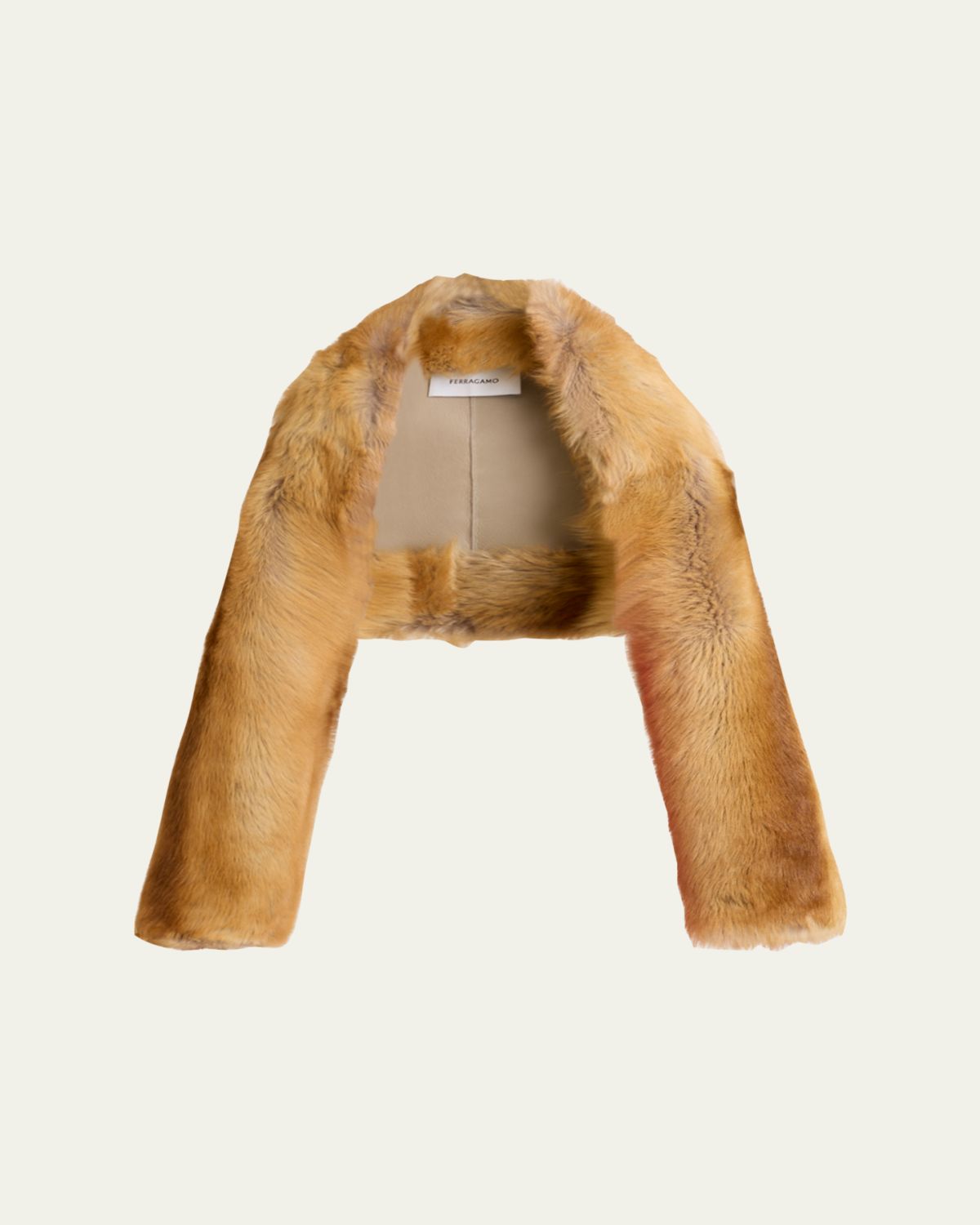 Ferragamo Shearling Stole | Thumbnail 6