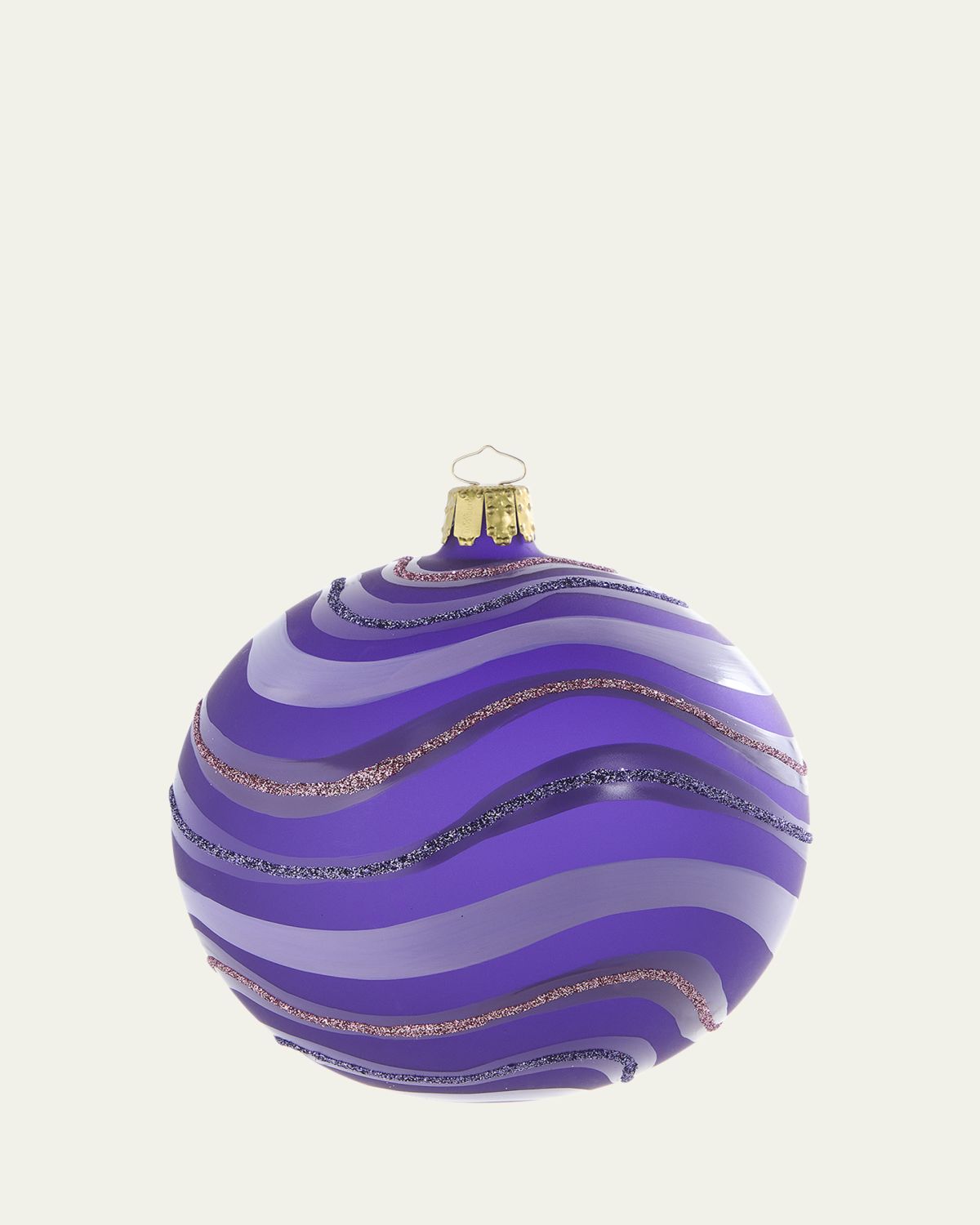Bergdorf Goodman Pop Art Welle Ball Christmas Ornament