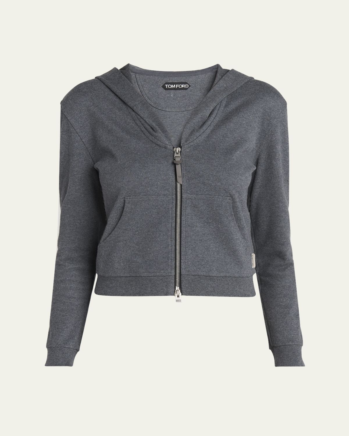 TOM FORD Jersey Zip Hoodie