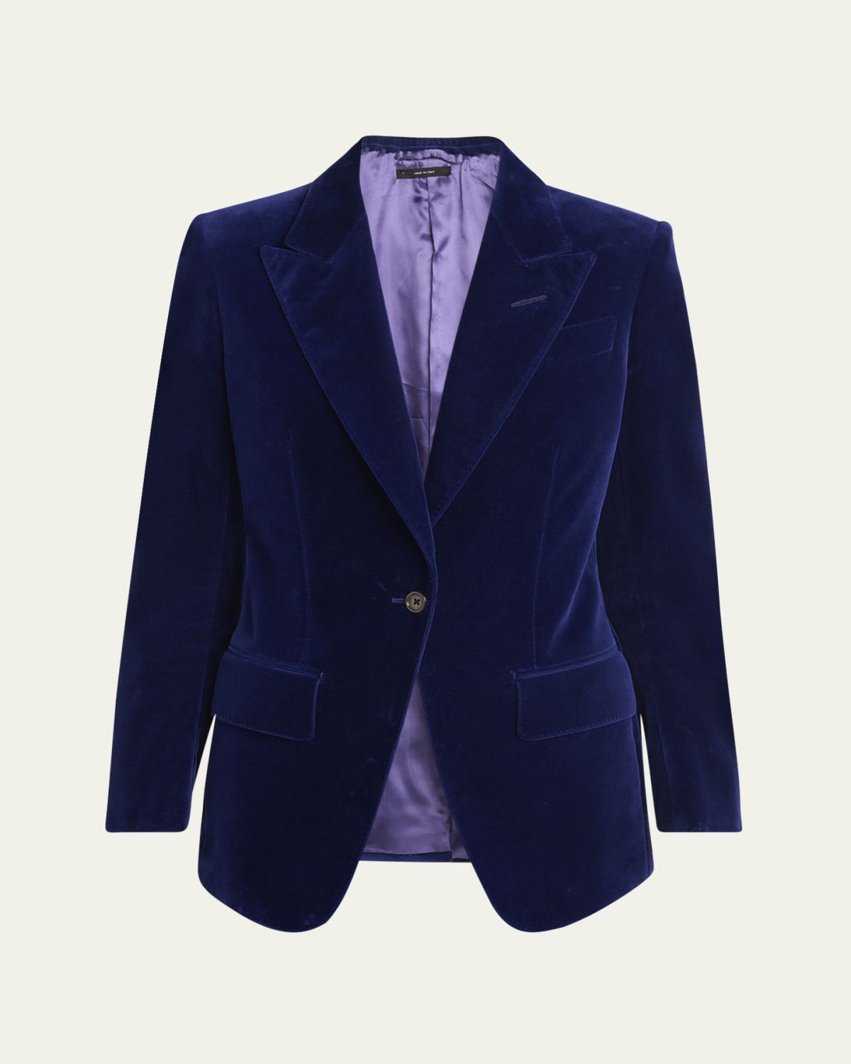 TOM FORD Single-Breasted Velvet Blazer