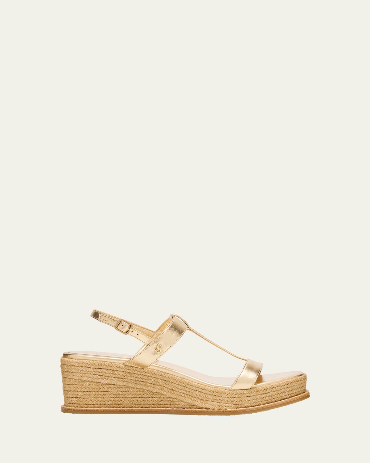 Jimmy Choo Theia 60 Metallic Leather Wedge Sandals | Thumbnail 6 Jimmy Choo Theia 60 Metallic Leather Wedge Sandals | Thumbnail 6
