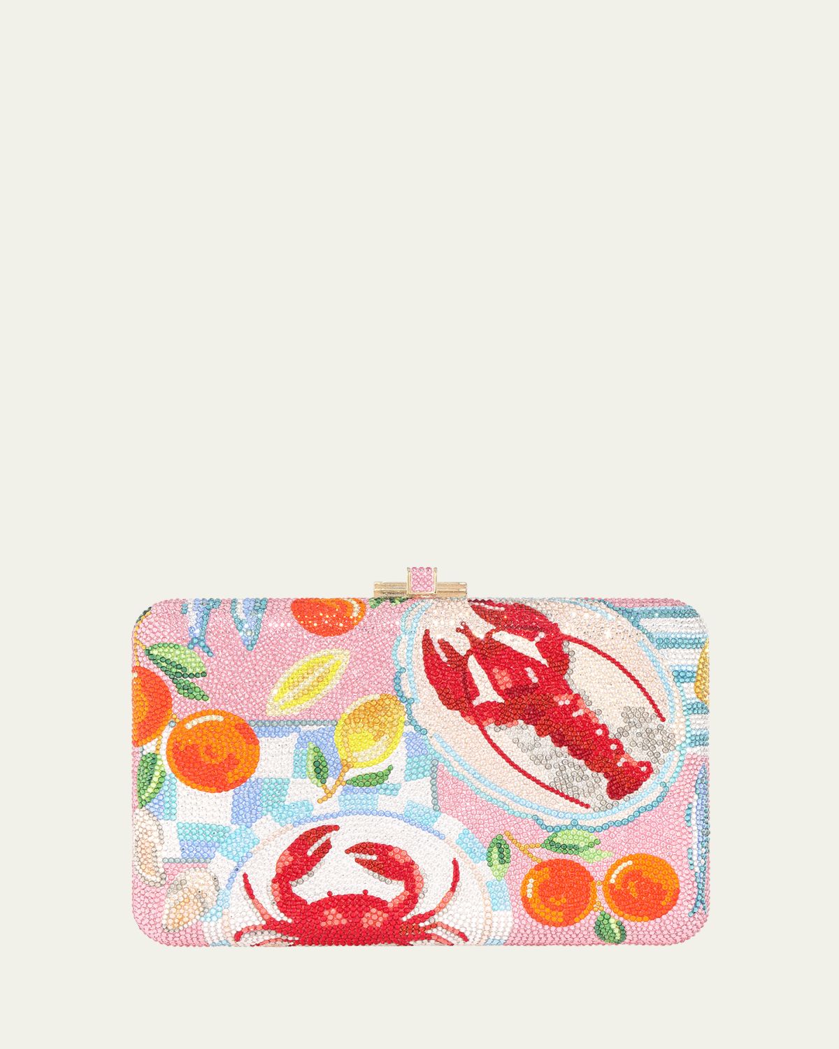Judith Leiber Couture Amalfi Coast Slim Slide Clutch Bag