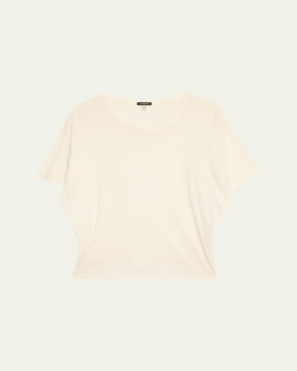 R13 Cashmere-Blend Tight Waist Tee