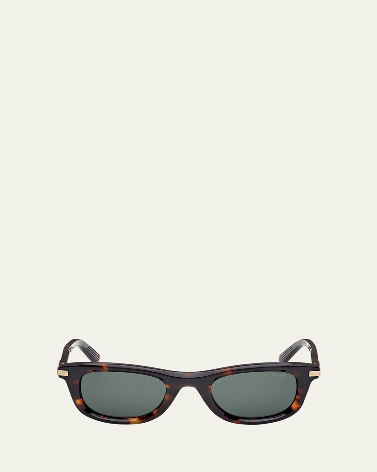 ZEGNA Men's Acetate Square Sunglasses