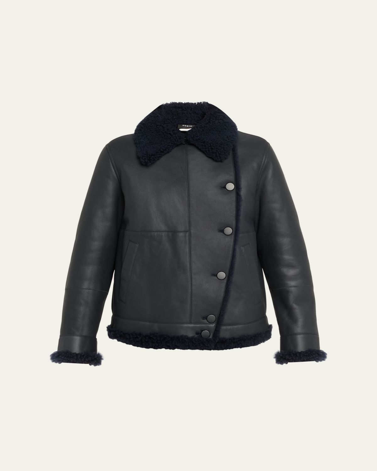 Akris Arno Lamb Shearling Jacket | Thumbnail 6 Akris Arno Lamb Shearling Jacket | Thumbnail 6