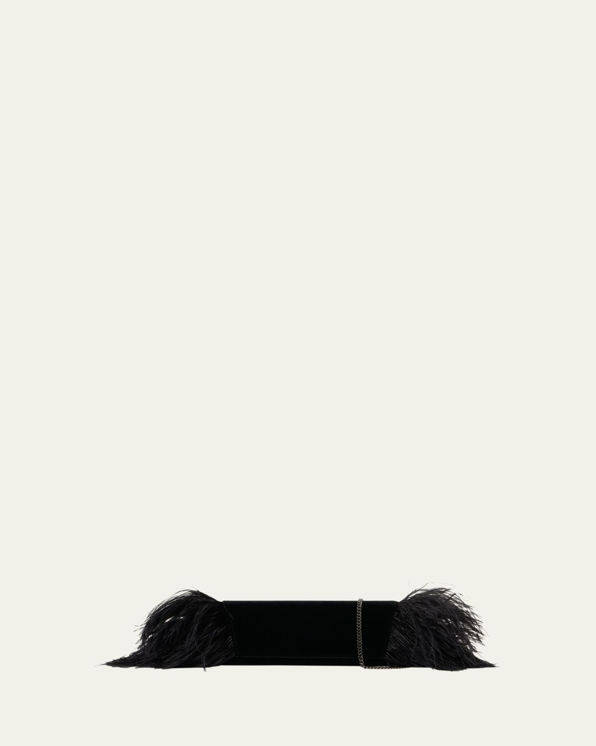 Akris Anouk Small Clutch Bag with Feather Trim | Thumbnail 6 Akris Anouk Small Clutch Bag with Feather Trim | Thumbnail 6