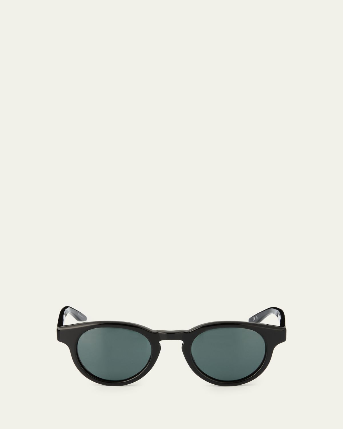 Barton Perreira Men's Oxford Round Acetate Sunglasses