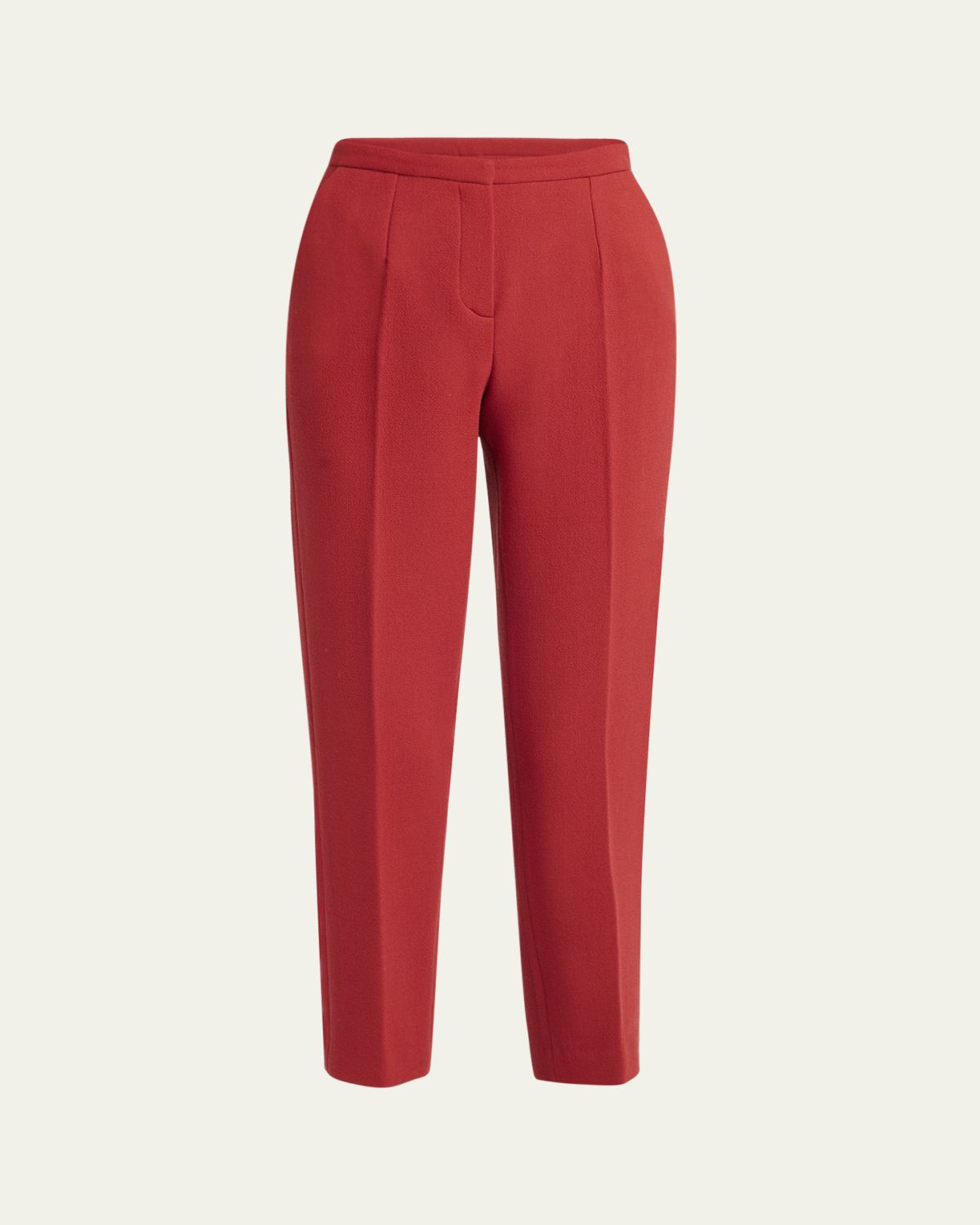 Kiton Slim Leg Wool Trousers