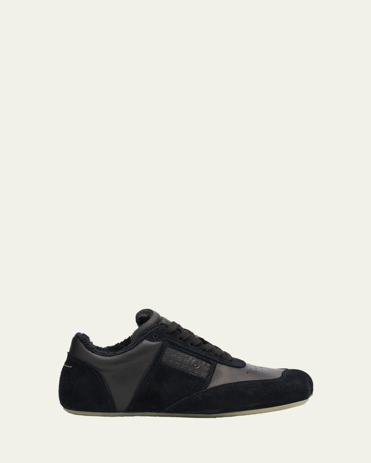 MM6 Maison Margiela Anatomic Mixed Leather Sneakers