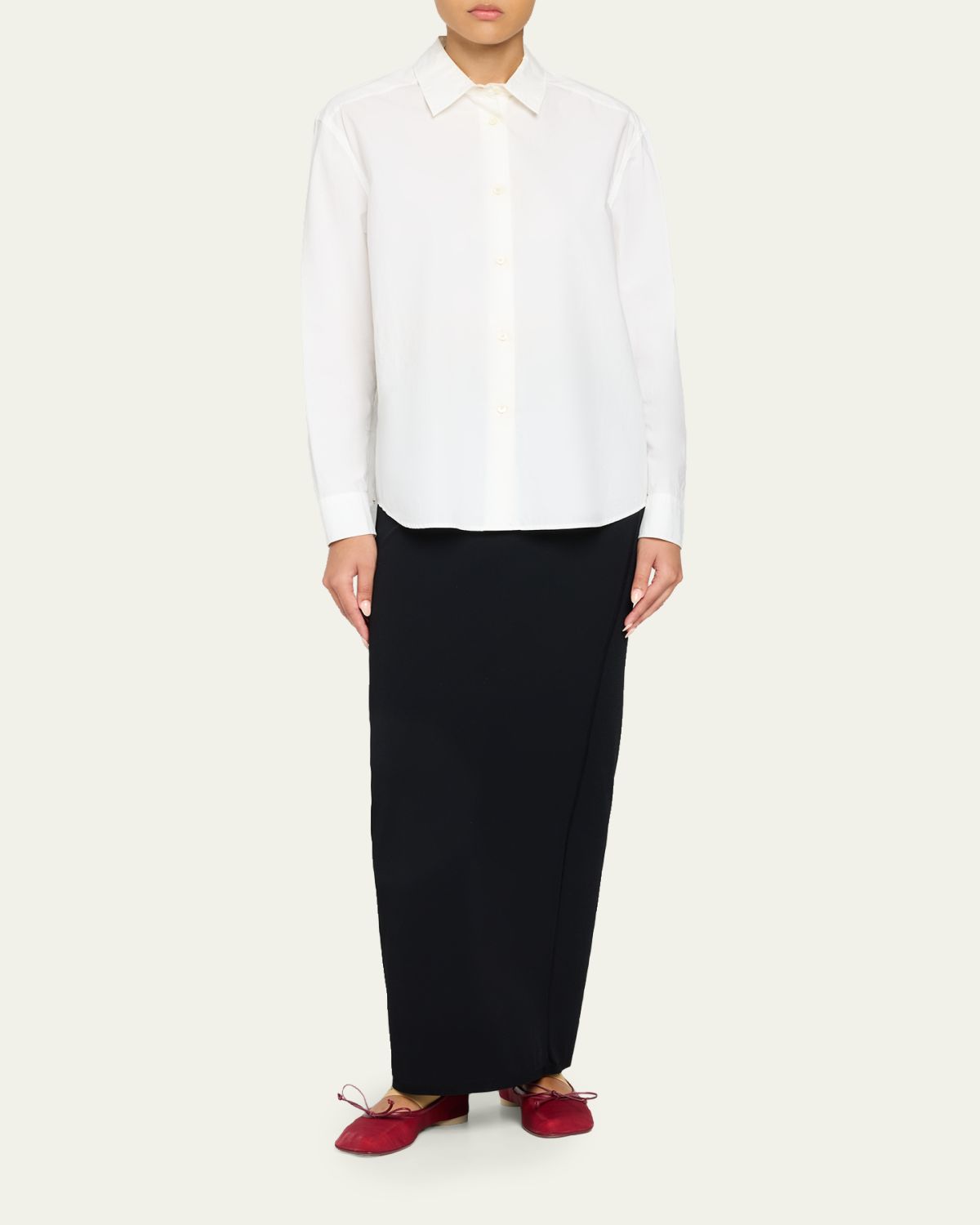 MM6 Maison Margiela Mesh Anatomic Numeric Ballerina Flats | Thumbnail 7