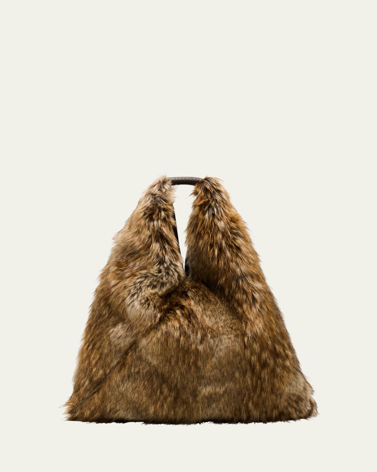 MM6 Maison Margiela Classic Japanese Faux Fur Shoulder Bag