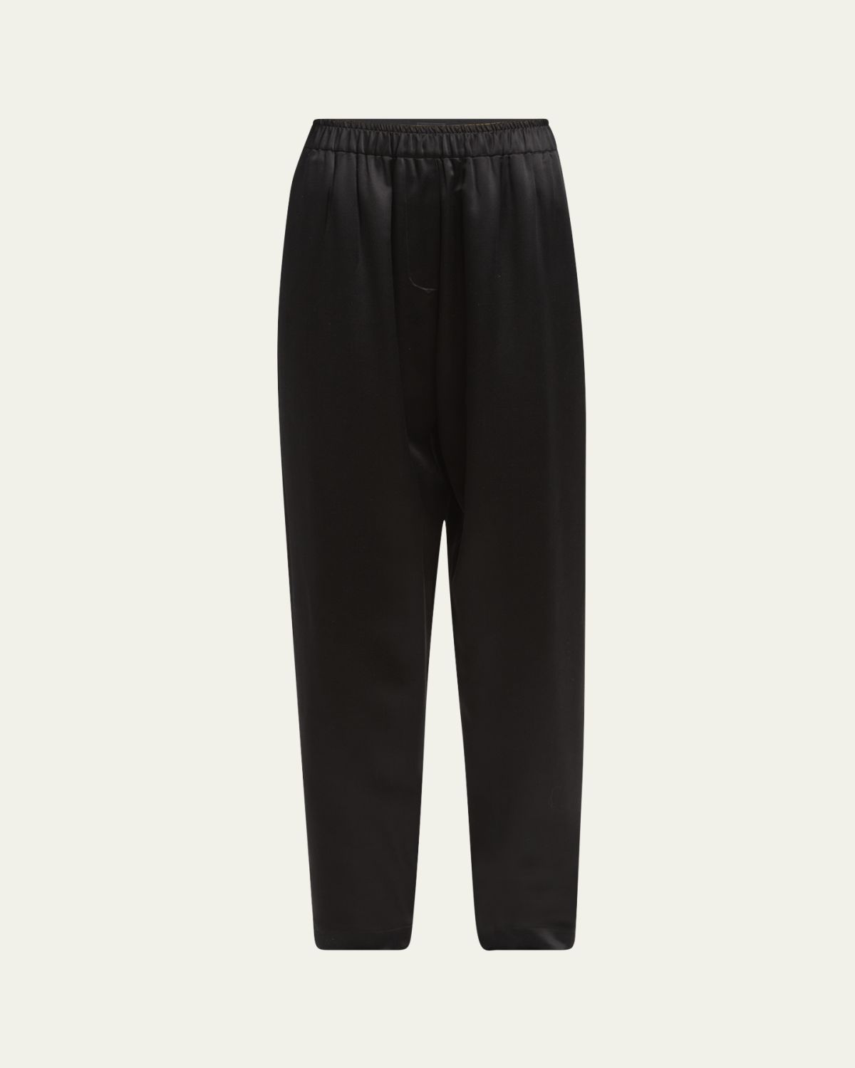 Giorgio Armani Pull-On Silk Trousers
