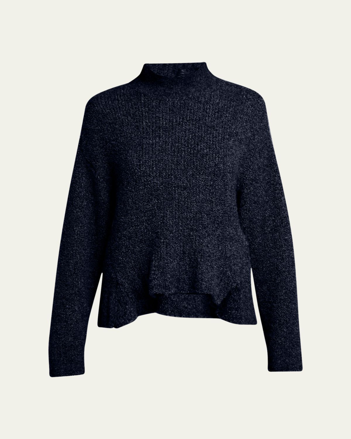 Giorgio Armani Turtleneck Cashmere-Silk Boucle Sweater | Thumbnail 6