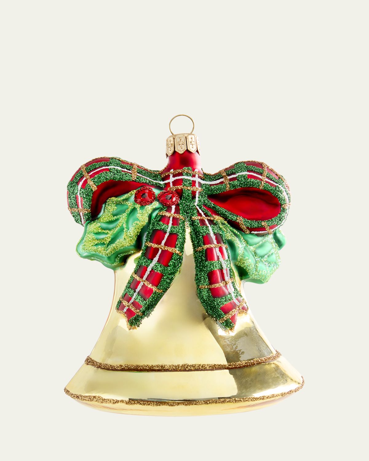 Bergdorf Goodman Christmas Bell Ornament