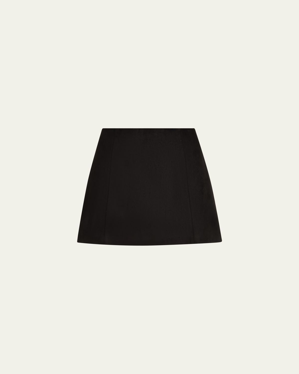 ALICE + OLIVIA Riley Suede Mini Skirt