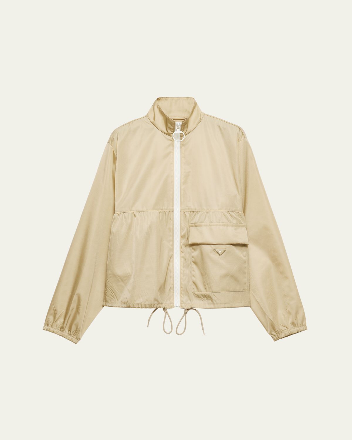 Prada Re-Nylon Zip Up Jacket | Thumbnail 6 Prada Re-Nylon Zip Up Jacket | Thumbnail 6
