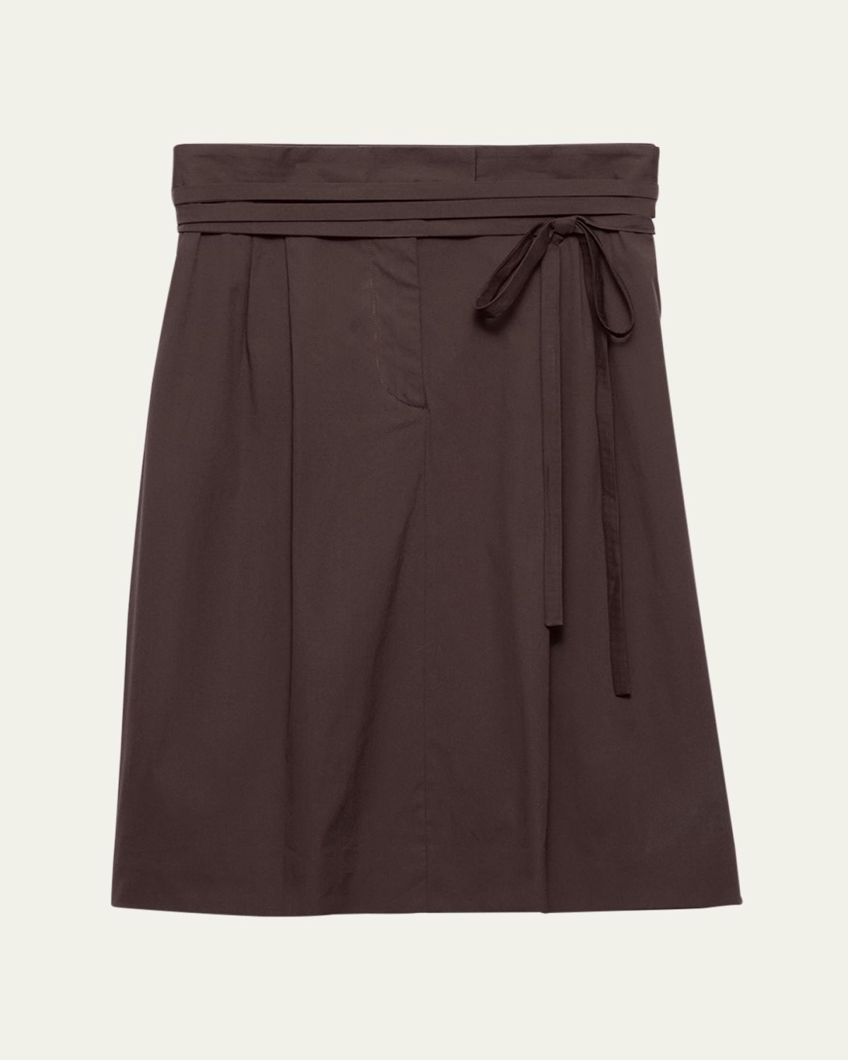 Prada Poplin Poplin Wrap Skirt | Thumbnail 6