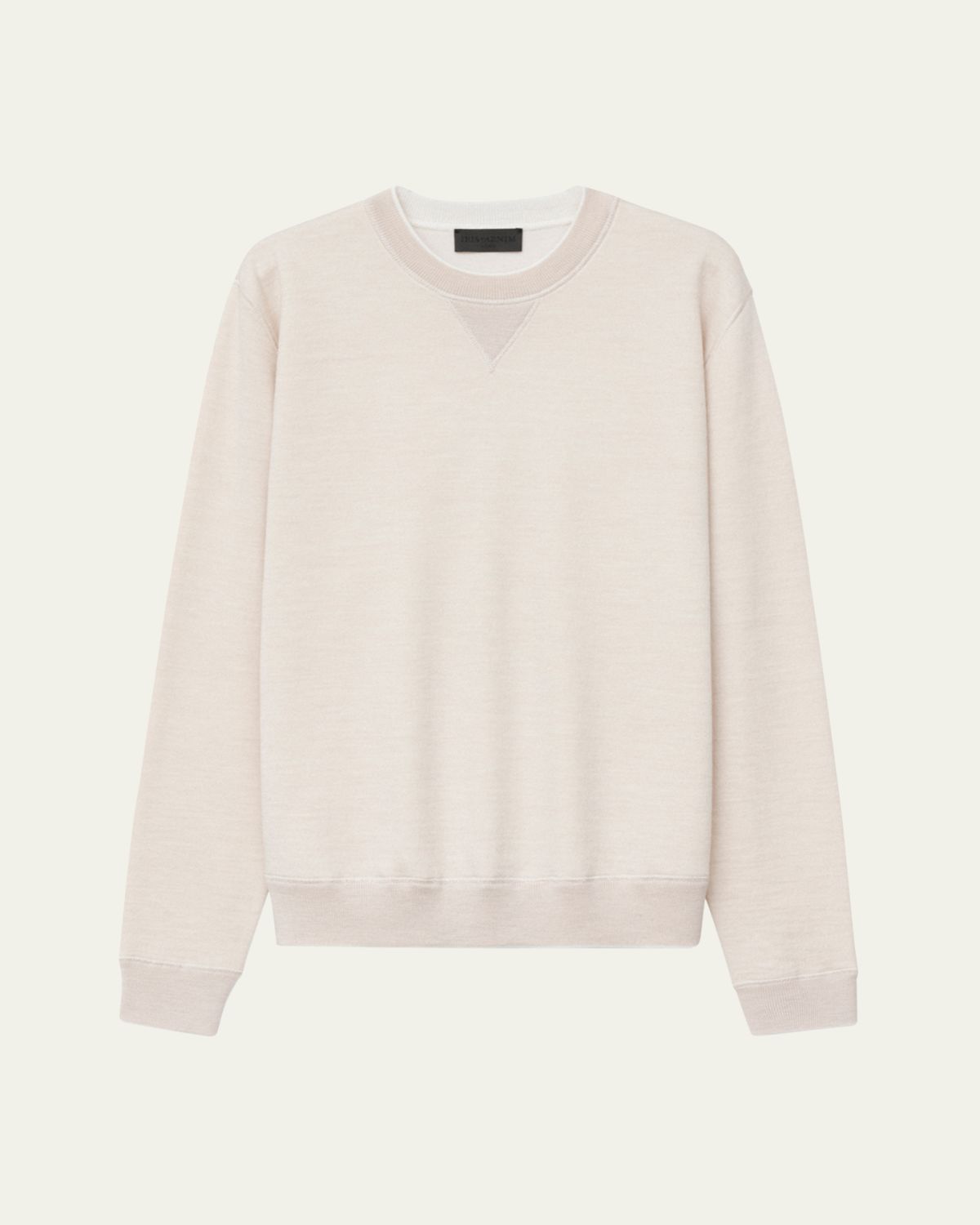 Iris Von Arnim Men's Dawson Wool Crewneck Sweater