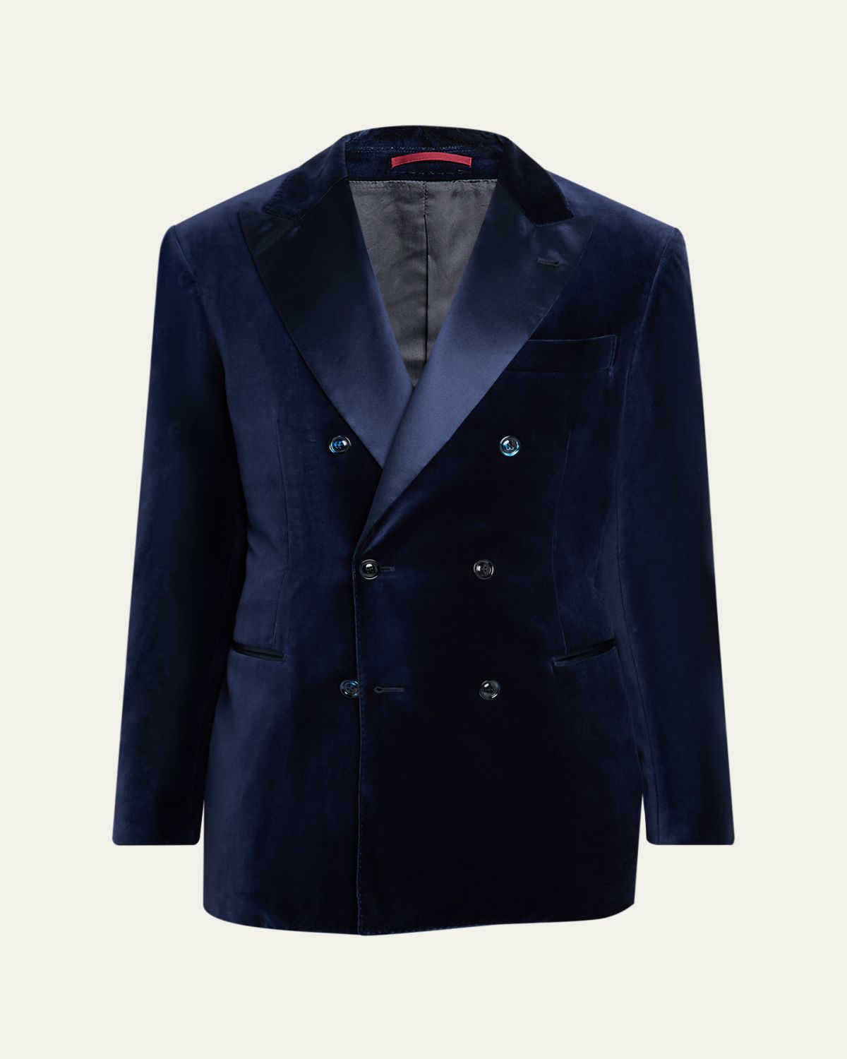 Brunello Cucinelli Men's Velvet Tuxedo Jacket | Thumbnail 6