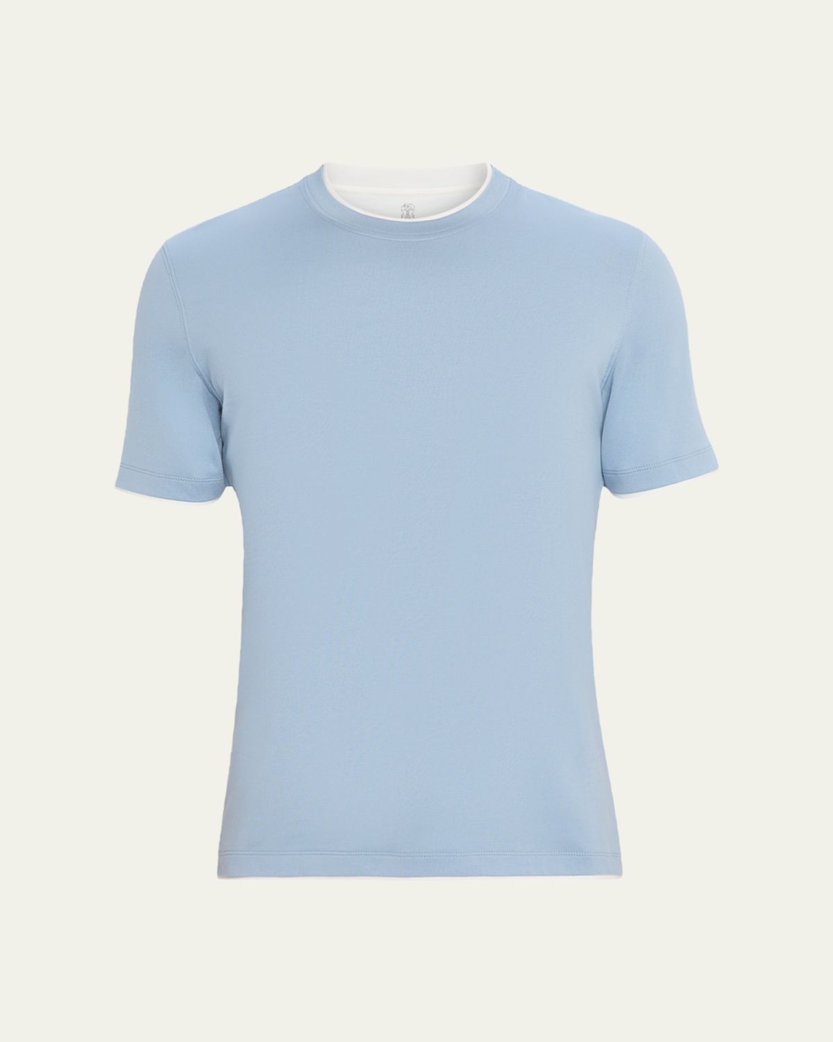Brunello Cucinelli Men 's Slim Fit Tipped T-Shirt