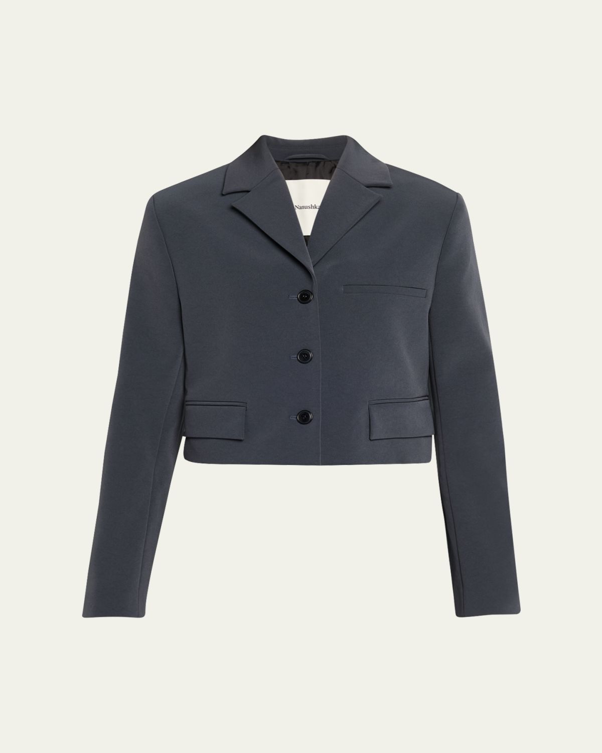 Nanushka Sinead Cropped Tailored Jacket
