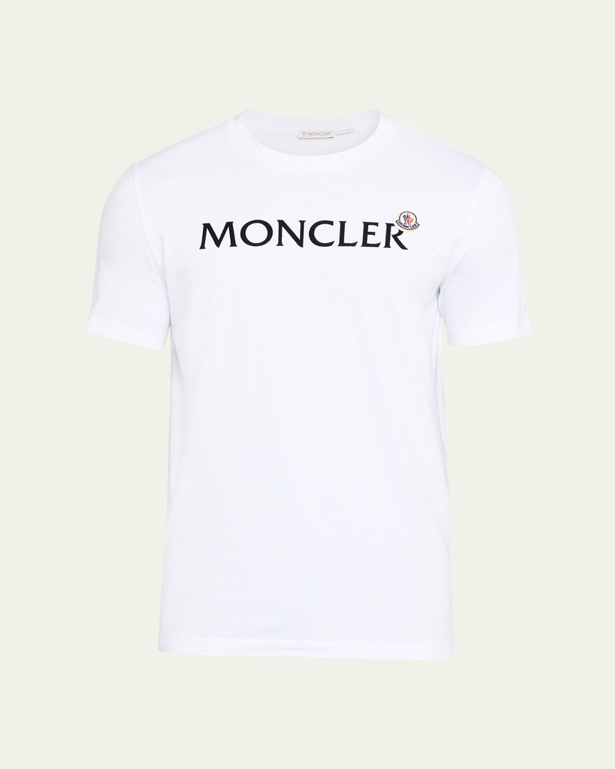 Moncler Men's Logo Script Crewneck T-Shirt
