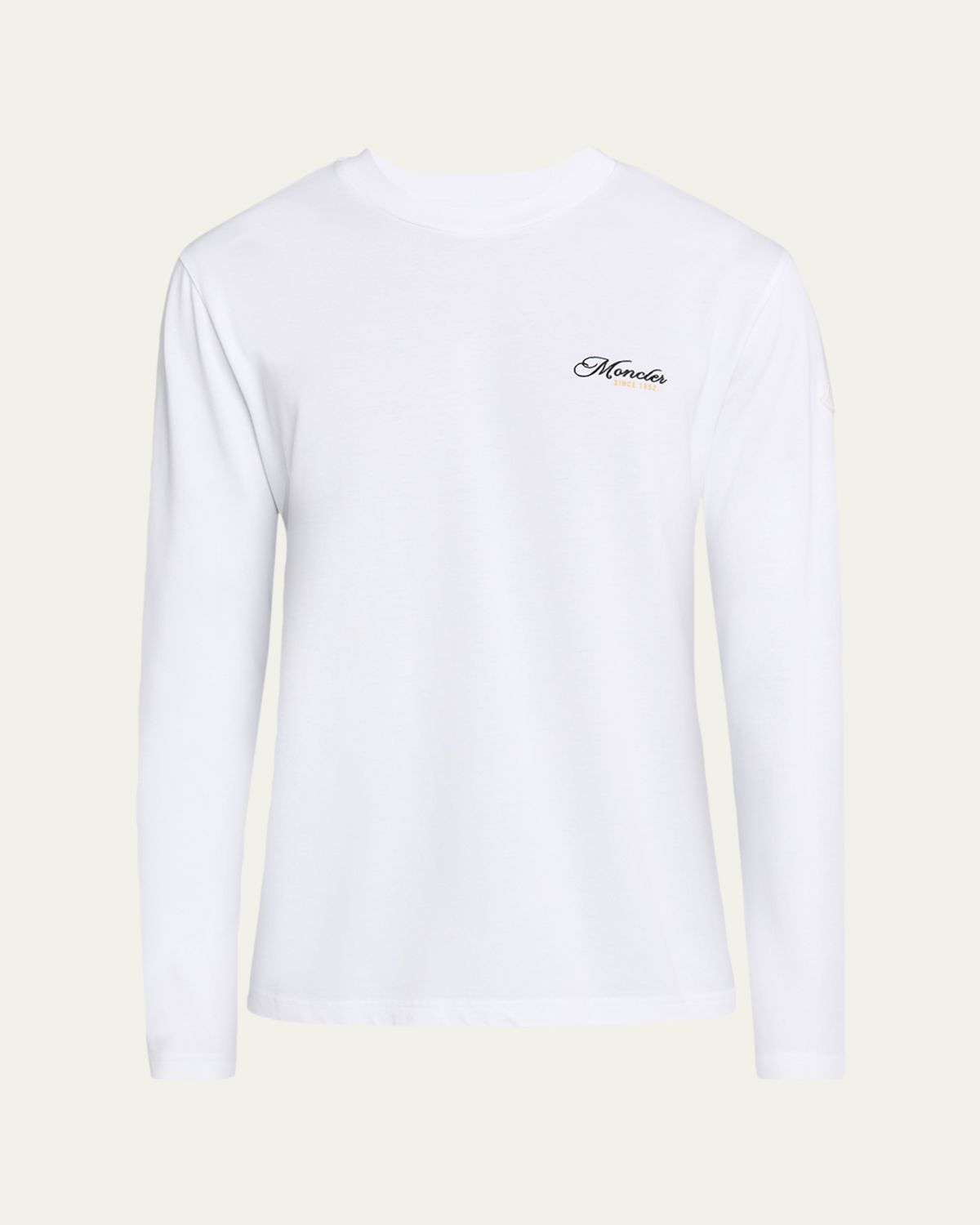 Moncler Men's Heavyweight Long Sleeve T-Shirt | Thumbnail 6 Moncler Men's Heavyweight Long Sleeve T-Shirt | Thumbnail 6