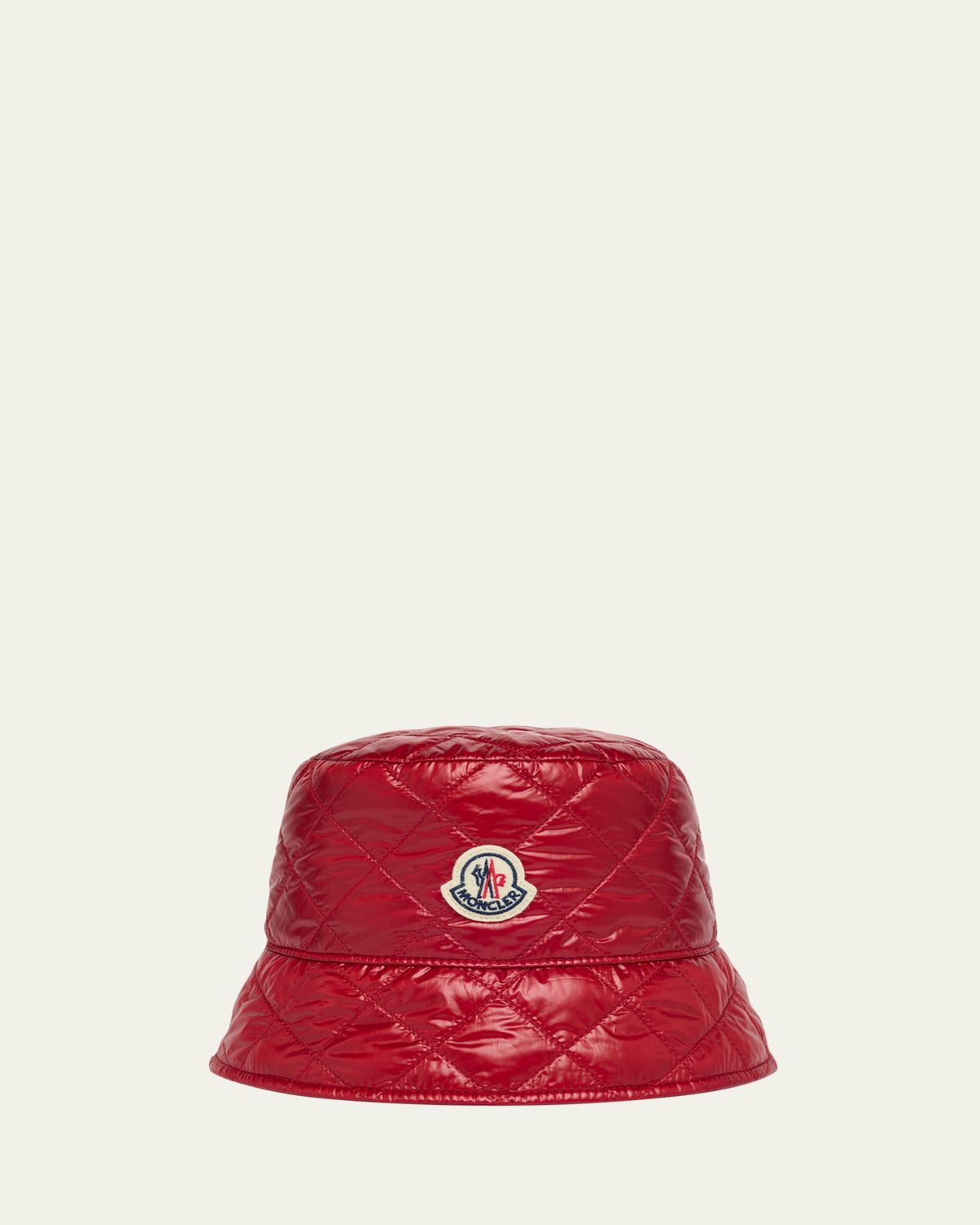 Moncler Quilted Logo Bucket Hat