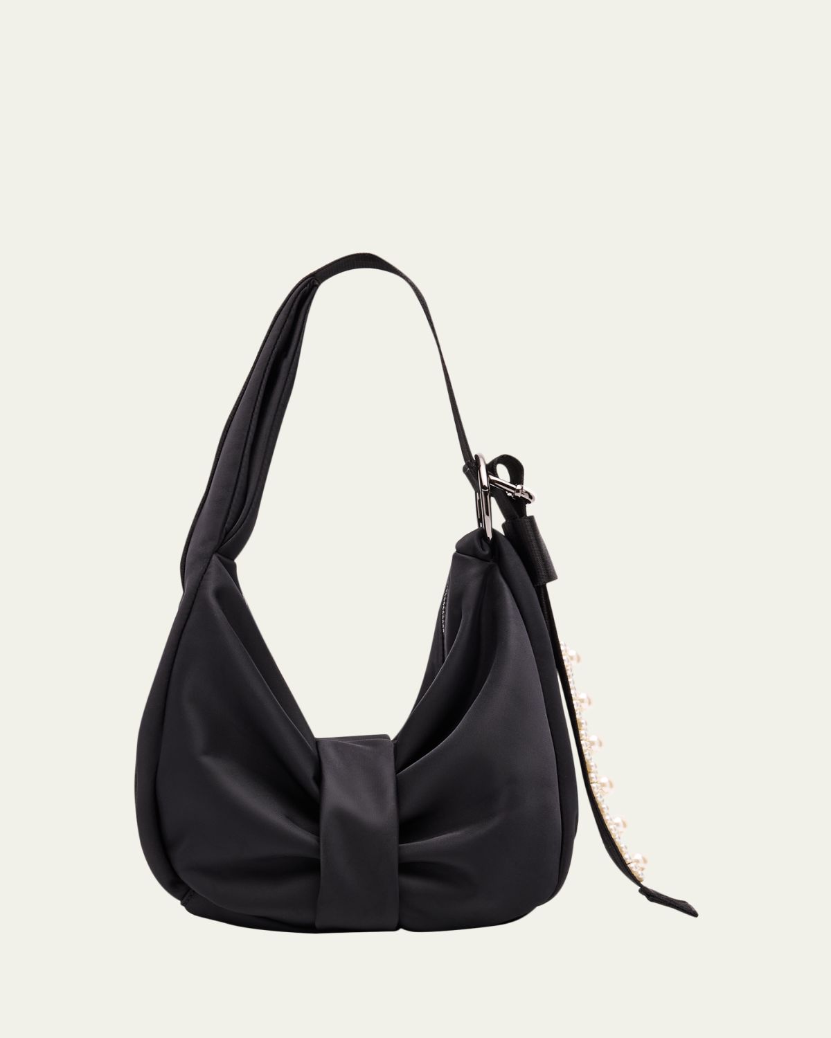 Simone Rocha Embellished Bow Sling Shoulder Bag