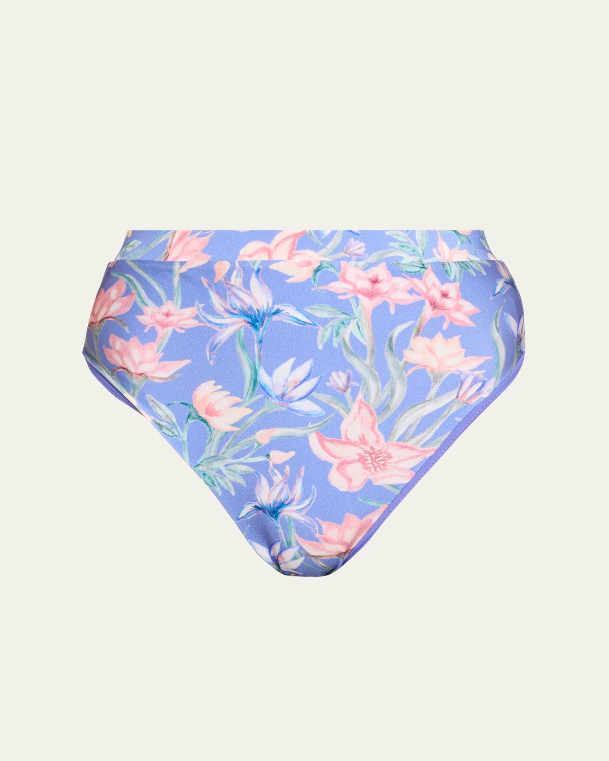 PatBO Amaryllis High-Waist Bikini Bottoms