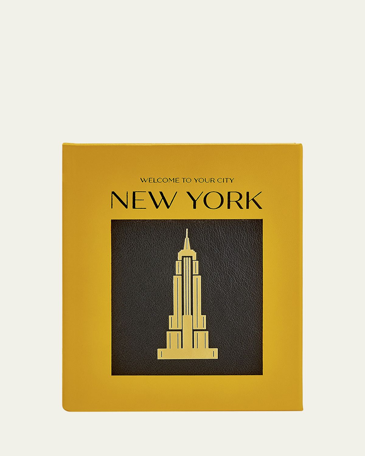 Graphic Image "Trope New York" Leather-Bound Book, Edited by Michelle Fitzgerald & Jack Vanboom