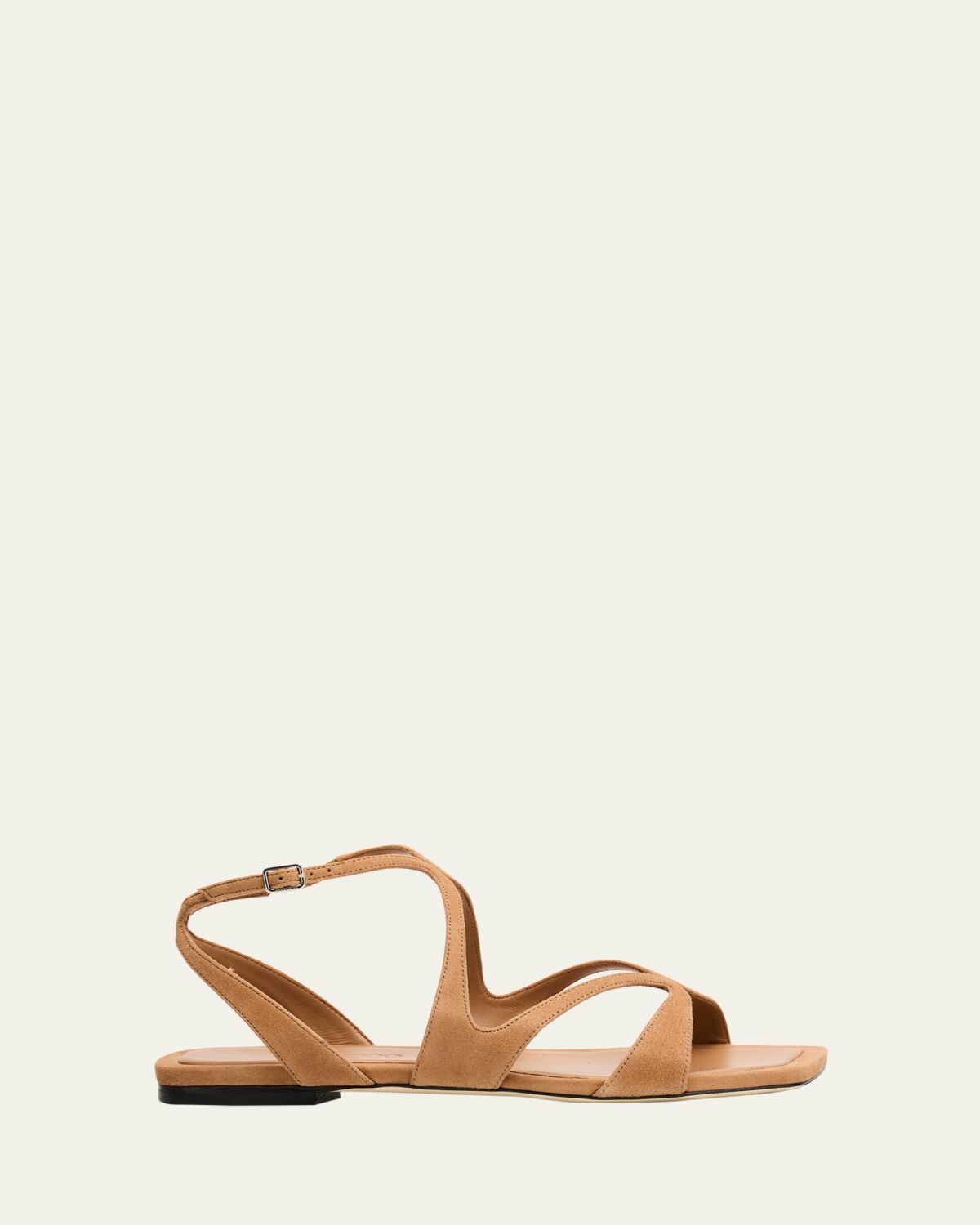 Jimmy Choo Ayla Suede Flat Sandals