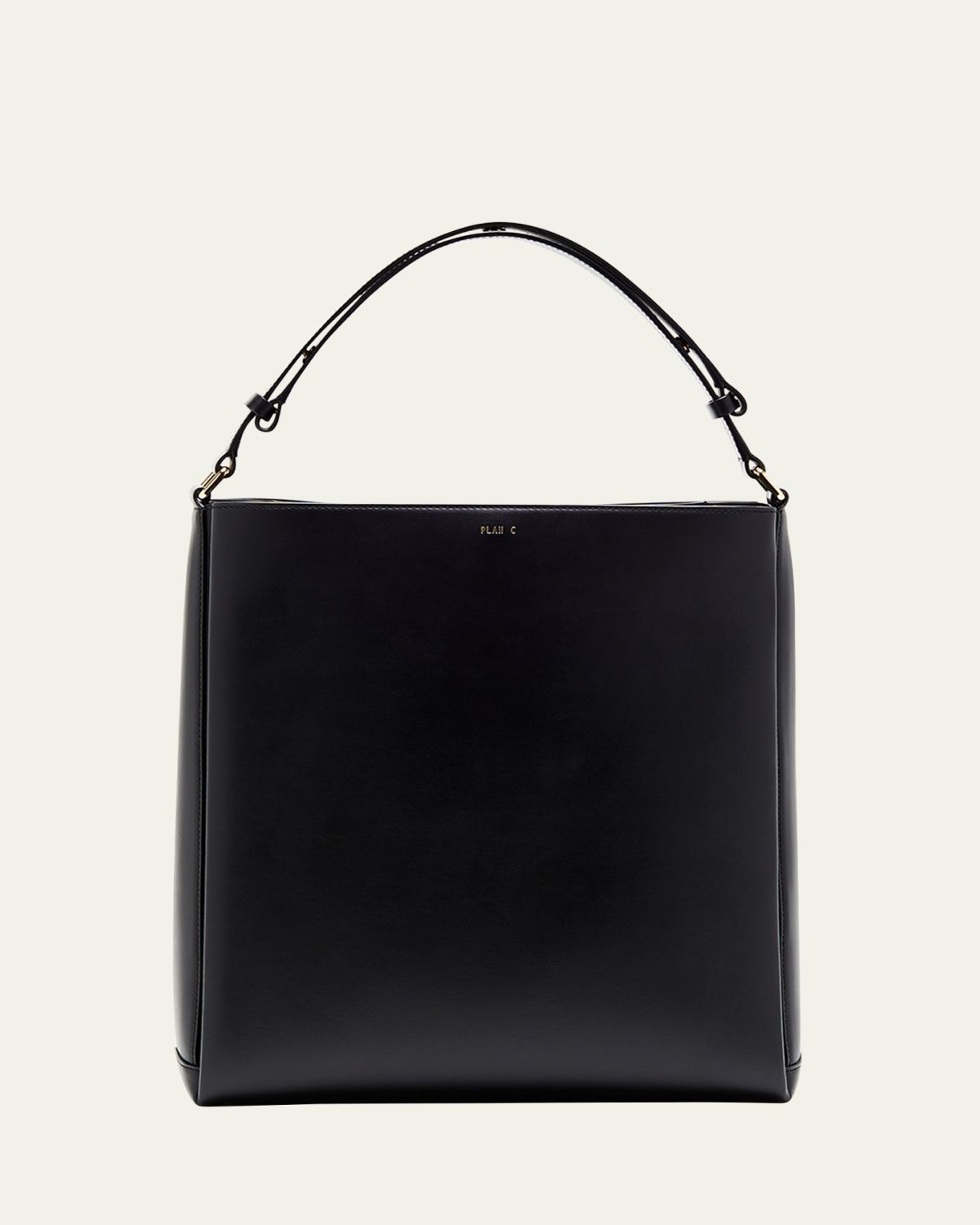 Plan C Folded Tote Bag in Vitello Leather