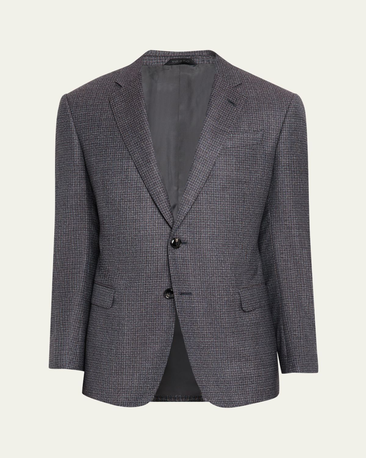Giorgio Armani Men's Check-Textured G Line Sport Coat | Thumbnail 6 Giorgio Armani Men's Check-Textured G Line Sport Coat | Thumbnail 6