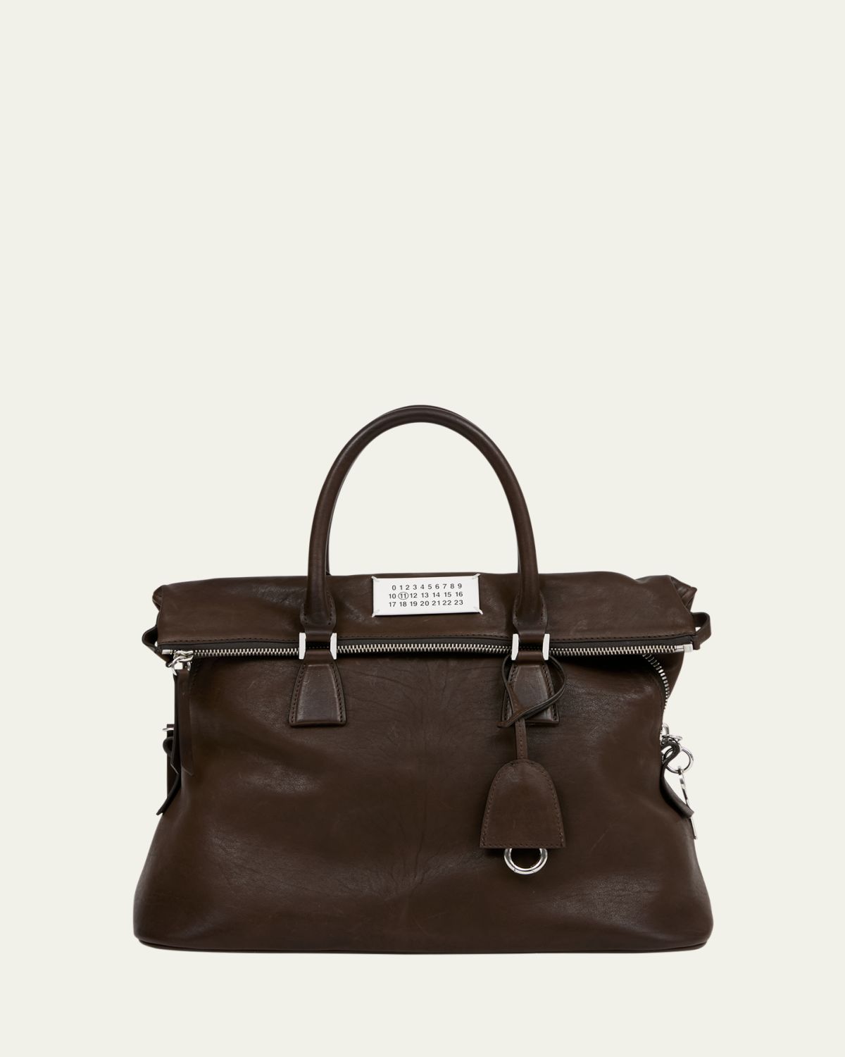 Maison Margiela 5AC Loved To Death Calf Leather Medium Top Handle Bag