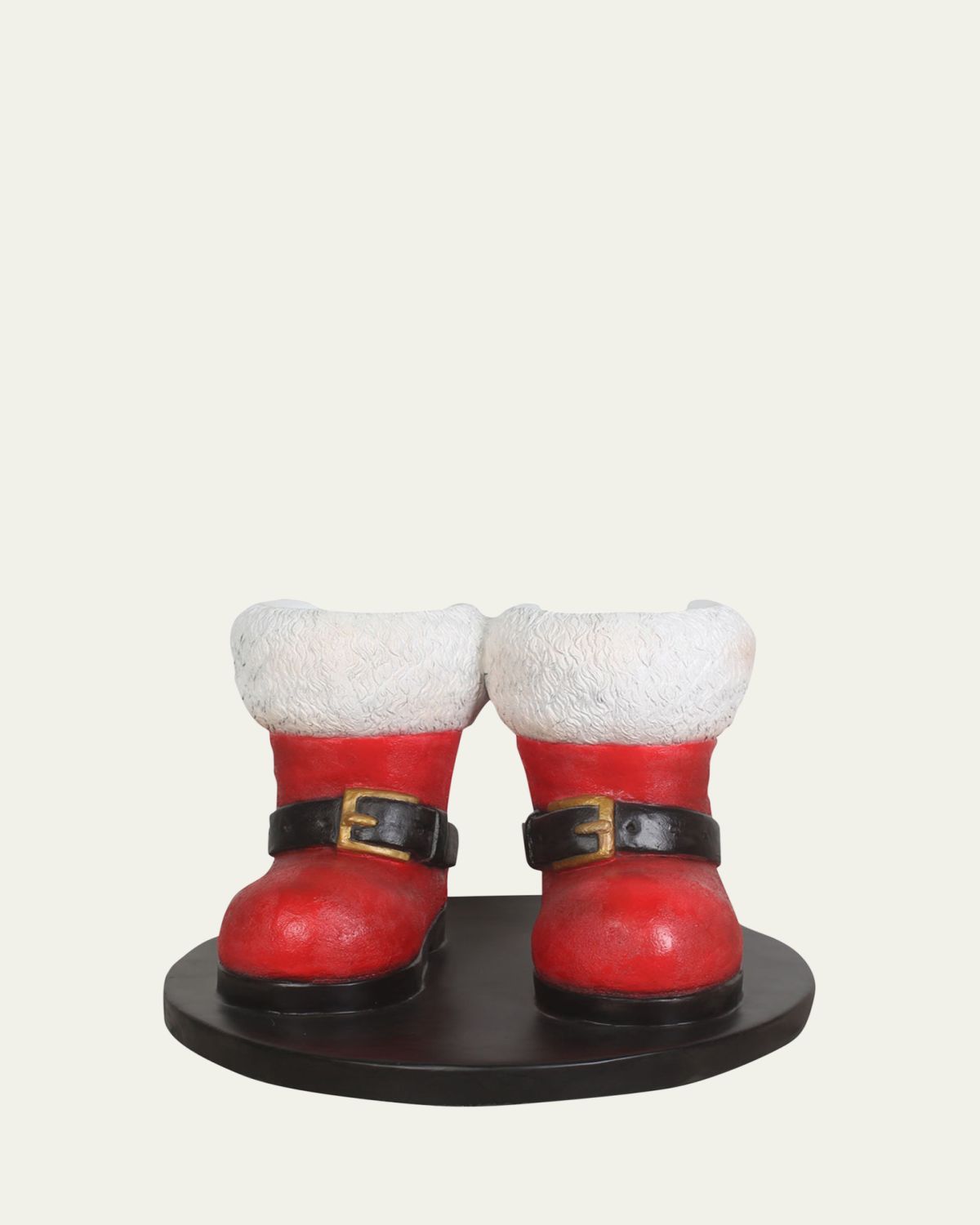 Universal Statues Santa Boots Photo Op Statue