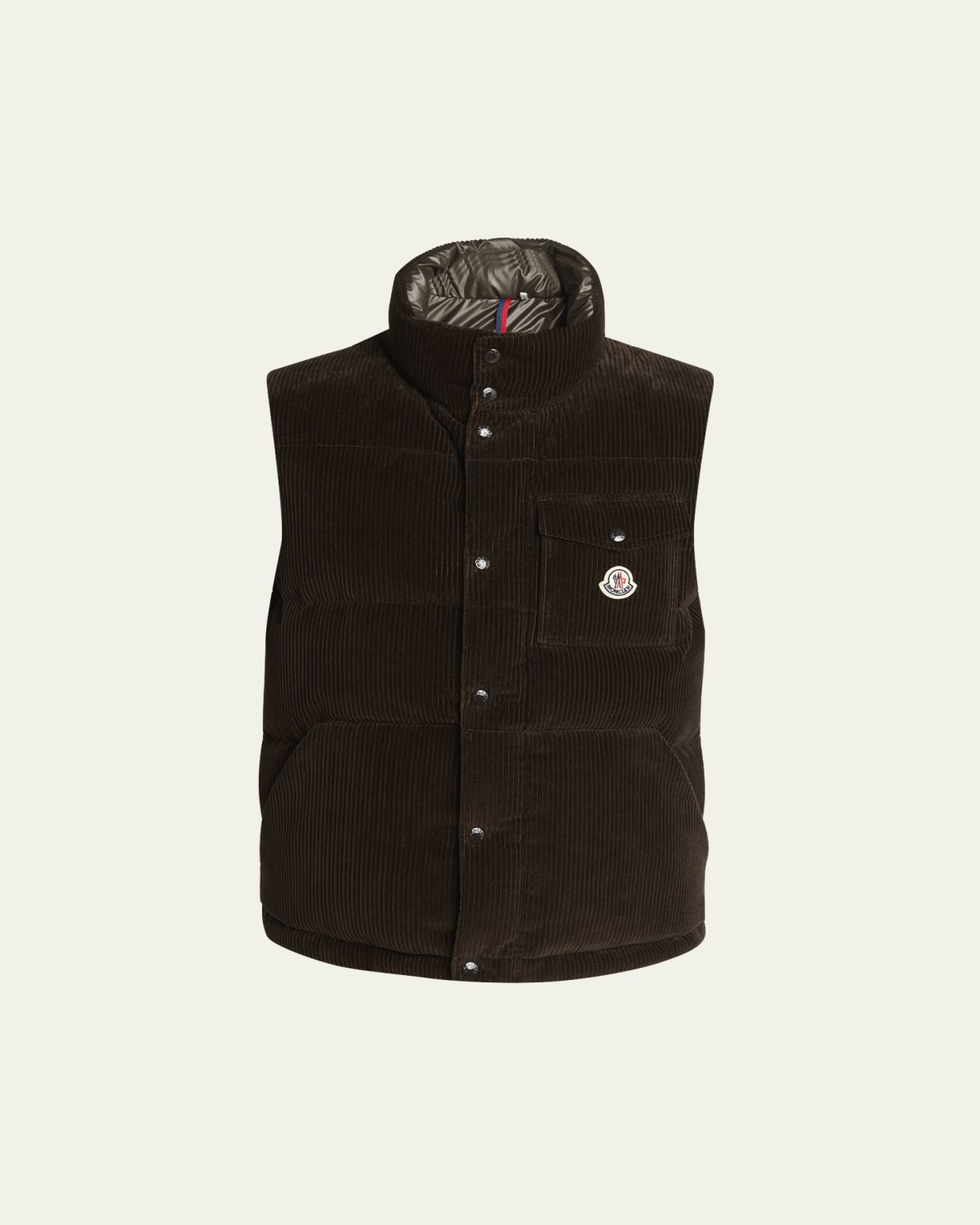 Moncler Men's Agen Full-Zip Corduroy Vest